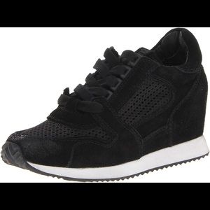 ASH Dean Mesh Hidden Wedge Sneaker - Sz 40 - GUC!